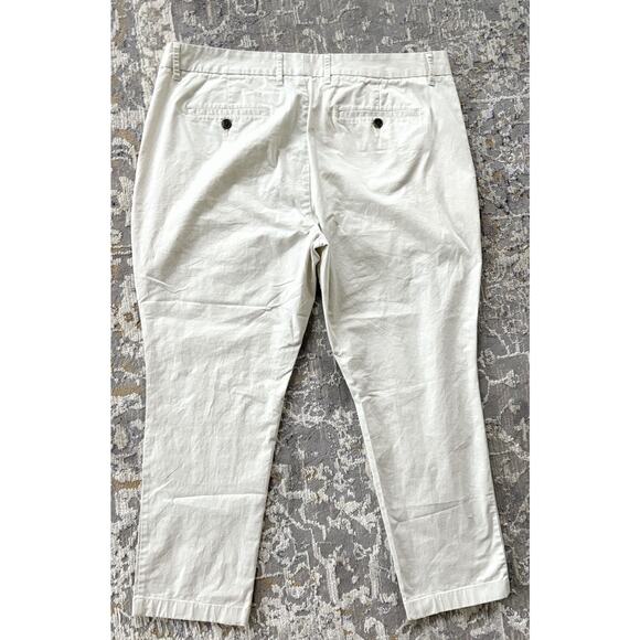 Peter Manning Pants Mens 38x26 Light Beige Slim Fit Lightweight Stretch Chino - Picture 4 of 5